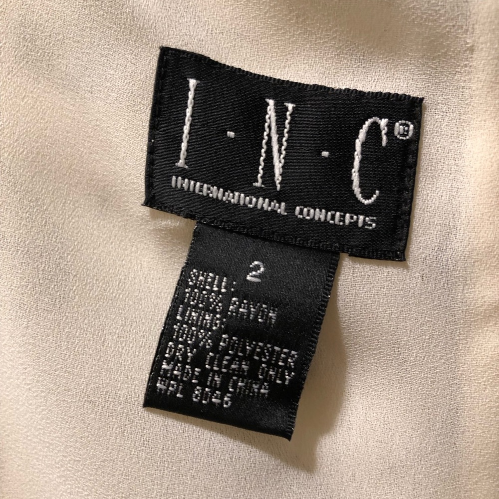 INC-SLEEVELESS MAXI SEMI-FORMAL DRESS - Picture 6 of 6